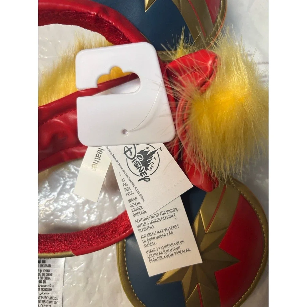 Disney‎ Parks Captain Marvel Mickey Minnie Mohawk Ears Headband